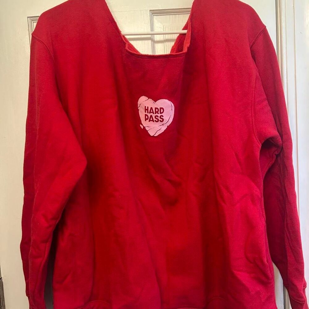 Wild-fable Women's Red Sweatshirt - Picture 1 of 3